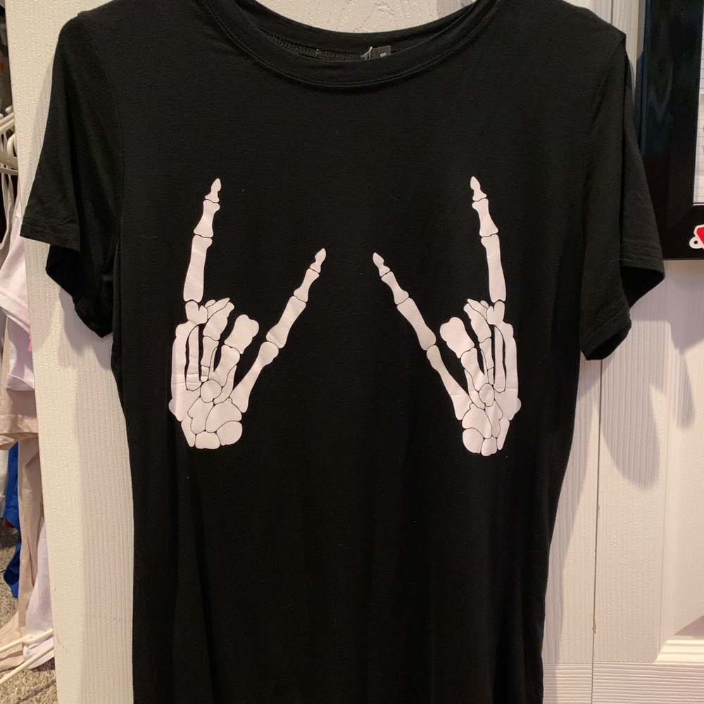 Skeleton Hands Shirt